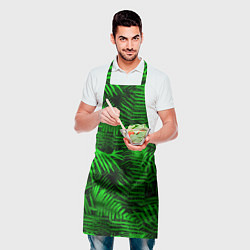 Фартук кулинарный Листья папоротника - текстура, цвет: 3D-принт — фото 2
