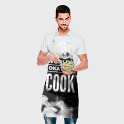 Фартук кулинарный Worlds okayest cook - dark, цвет: 3D-принт — фото 2