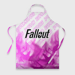 Фартук кулинарный Fallout pro gaming: символ сверху, цвет: 3D-принт