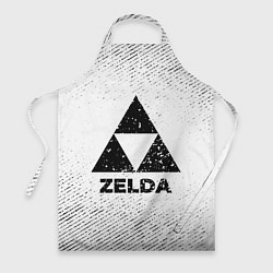 Фартук Zelda с потертостями на светлом фоне