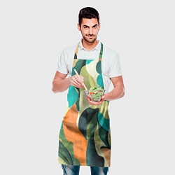 Фартук кулинарный Multicoloured camouflage, цвет: 3D-принт — фото 2