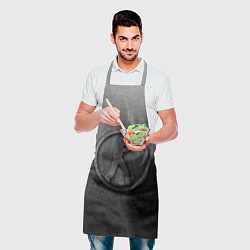 Фартук кулинарный Чугунный логотип Counter Strike, цвет: 3D-принт — фото 2