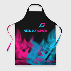 Фартук Need for Speed - neon gradient: символ сверху