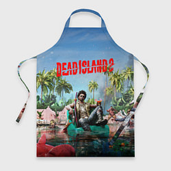 Фартук кулинарный Dead island 2 главный герой, цвет: 3D-принт