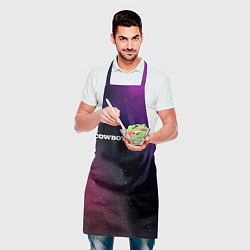 Фартук кулинарный Cowboy Bebop gradient space, цвет: 3D-принт — фото 2