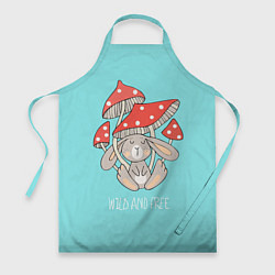 Фартук Зайчик и грибочки