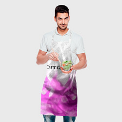 Фартук кулинарный Citroen pro racing: символ сверху, цвет: 3D-принт — фото 2