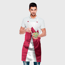 Фартук кулинарный Новогодний костюм Буратино Красная курточка, цвет: 3D-принт — фото 2