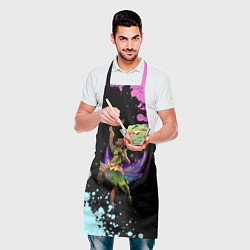 Фартук кулинарный Красивая Энча, цвет: 3D-принт — фото 2