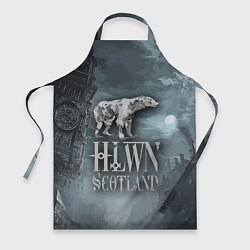 Фартук Bear- zombie - halloween Scotland