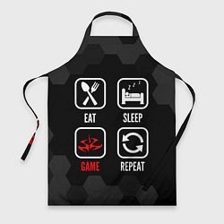 Фартук Eat, sleep, Hitman, repeat