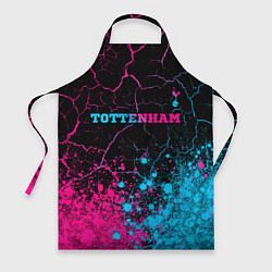 Фартук Tottenham - neon gradient: символ сверху