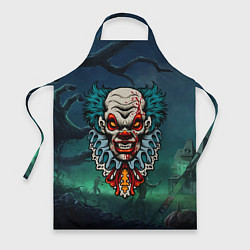 Фартук кулинарный Клоун - убийца, цвет: 3D-принт