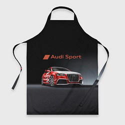 Фартук кулинарный Audi sport - racing team, цвет: 3D-принт