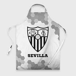 Фартук кулинарный Sevilla sport на светлом фоне, цвет: 3D-принт