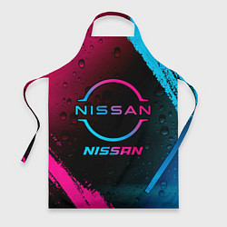 Фартук Nissan - neon gradient