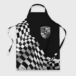 Фартук Porsche racing flag