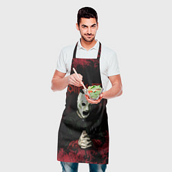 Фартук кулинарный Slipknot dark art, цвет: 3D-принт — фото 2