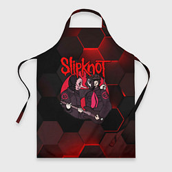 Фартук кулинарный Slipknot art black, цвет: 3D-принт