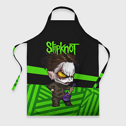 Фартук кулинарный Slipknot dark green, цвет: 3D-принт