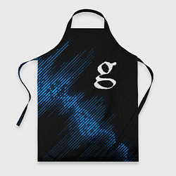 Фартук кулинарный Garbage звуковая волна, цвет: 3D-принт