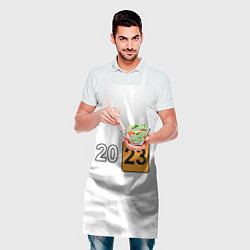 Фартук кулинарный Логотип 2023, цвет: 3D-принт — фото 2