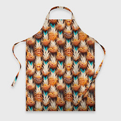 Фартук кулинарный Боевое одеяние шамана, цвет: 3D-принт
