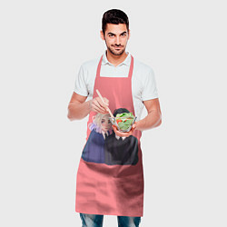 Фартук кулинарный Энид и Уэнсдей арт, цвет: 3D-принт — фото 2