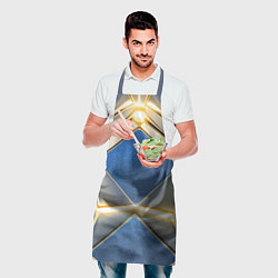 Фартук кулинарный Киберкостюм с подсветкой, цвет: 3D-принт — фото 2