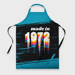 Фартук кулинарный Made in 1972: liquid art, цвет: 3D-принт
