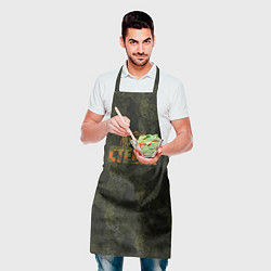 Фартук кулинарный Степан камуфляж, цвет: 3D-принт — фото 2