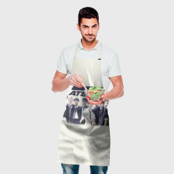 Фартук кулинарный Ateez boys, цвет: 3D-принт — фото 2