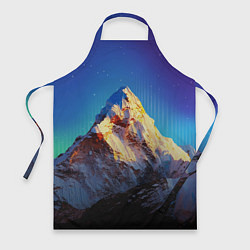 Фартук кулинарный Космический эверест, цвет: 3D-принт