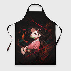 Фартук кулинарный Nezuko Demon Slayer art, цвет: 3D-принт