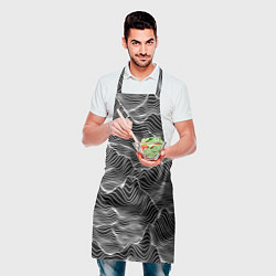 Фартук кулинарный Авангардный растровый паттерн, цвет: 3D-принт — фото 2
