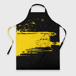 Фартук кулинарный Желтое граффити, цвет: 3D-принт