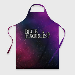 Фартук кулинарный Blue Exorcist gradient space, цвет: 3D-принт
