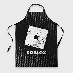 Фартук Roblox с потертостями на темном фоне