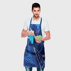 Фартук кулинарный Реал Мадрид фк эмблема, цвет: 3D-принт — фото 2