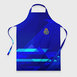 Фартук кулинарный Реал Мадрид фк эмблема, цвет: 3D-принт