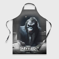 Фартук кулинарный Payday 3 big gorilla, цвет: 3D-принт