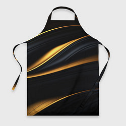 Фартук кулинарный Black gold texture, цвет: 3D-принт
