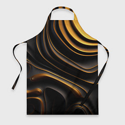 Фартук кулинарный Золотые барельефы, цвет: 3D-принт