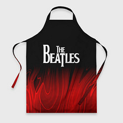 Фартук кулинарный The Beatles red plasma, цвет: 3D-принт