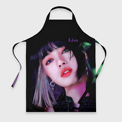 Фартук кулинарный Blackpink Lisa brunette, цвет: 3D-принт