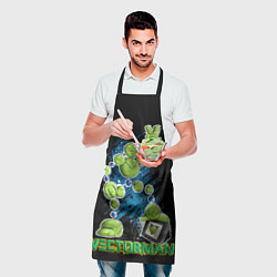 Фартук кулинарный Vectorman, цвет: 3D-принт — фото 2