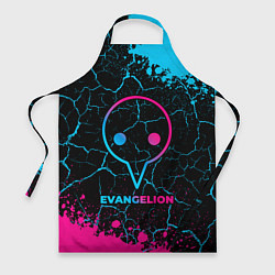 Фартук кулинарный Evangelion - neon gradient, цвет: 3D-принт