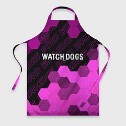 Фартук кулинарный Watch Dogs pro gaming: символ сверху, цвет: 3D-принт