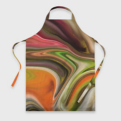 Фартук кулинарный Waves colors, цвет: 3D-принт