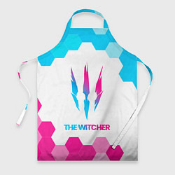 Фартук The Witcher neon gradient style